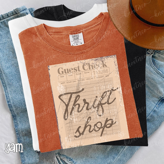 Thrift Shop Shirt | Thrifting Lover Comfort Colors Tee or Gildan Sweatshirt