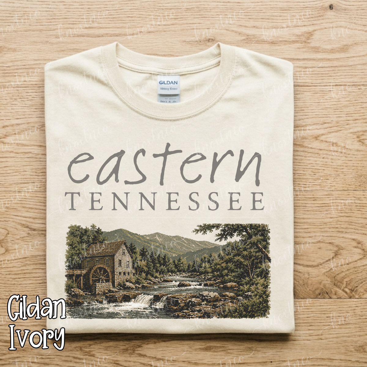 Eastern Tennessee Mountain Unisex Shirt in Small to 3X | Comfort Colors T-Shirt or Gildan Sweatshirt | Smoky Mountain Tennessee Graphic Tee