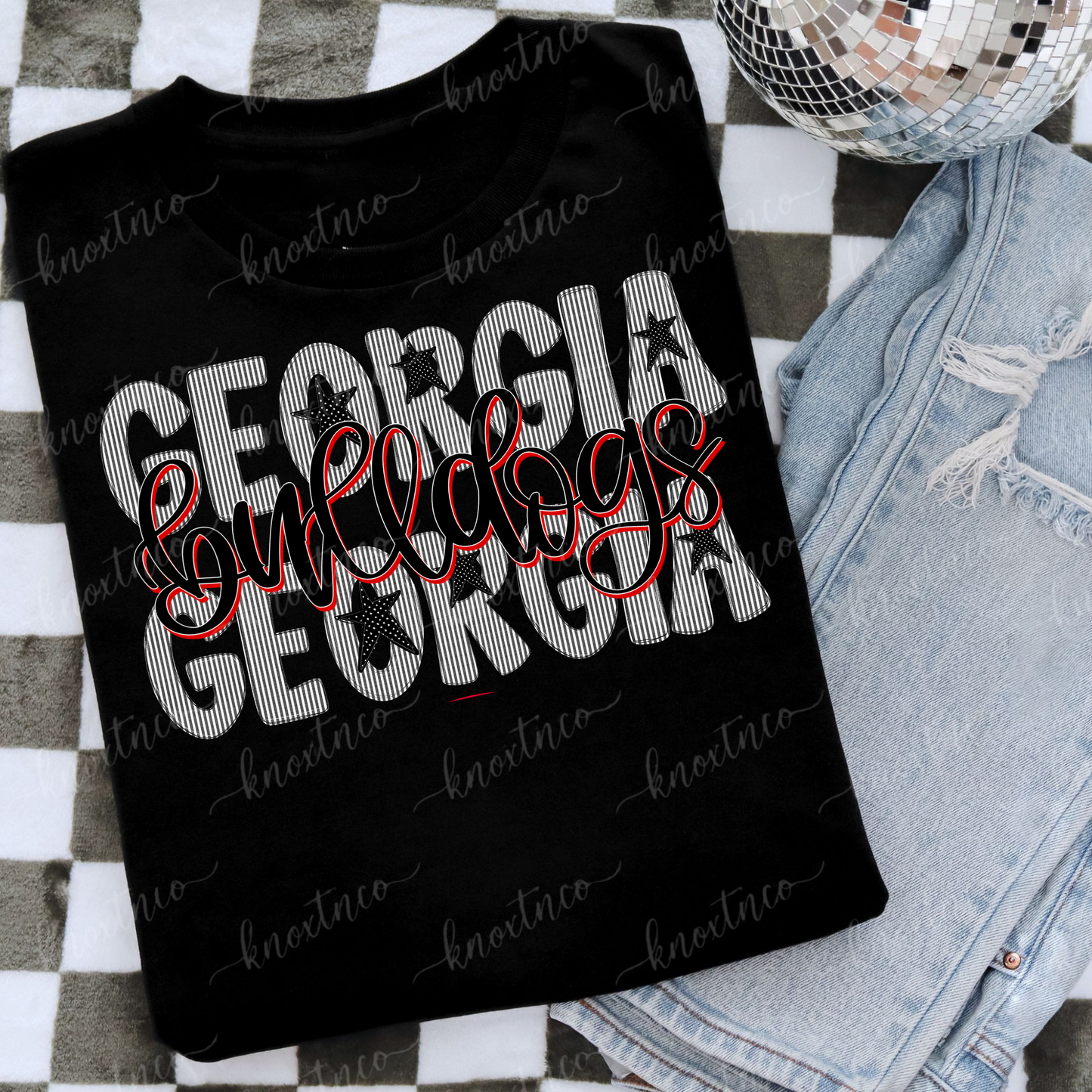 Georgia Bulldogs Tshirt or Sweatshirt Dawgs Fan Gift