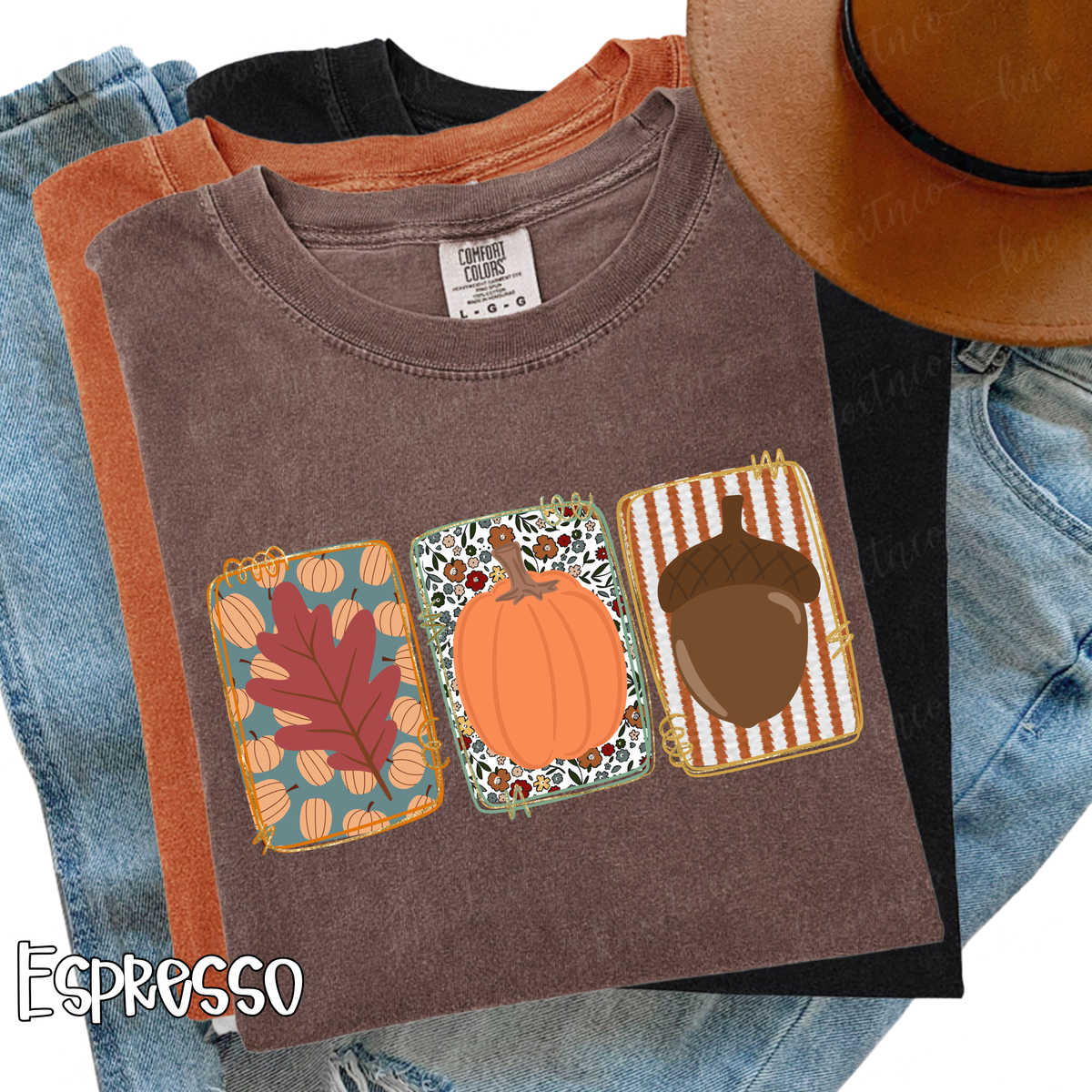 Fall Thanksgiving Autumn T-Shirt or Sweatshirt Small to 3X