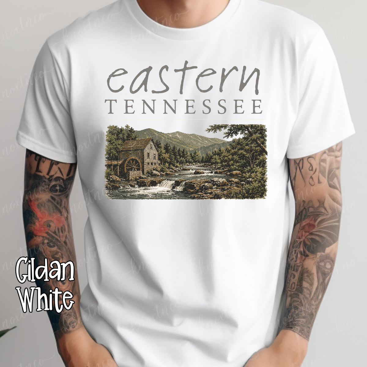 Eastern Tennessee Mountain Unisex Shirt in Small to 3X | Comfort Colors T-Shirt or Gildan Sweatshirt | Smoky Mountain Tennessee Graphic Tee
