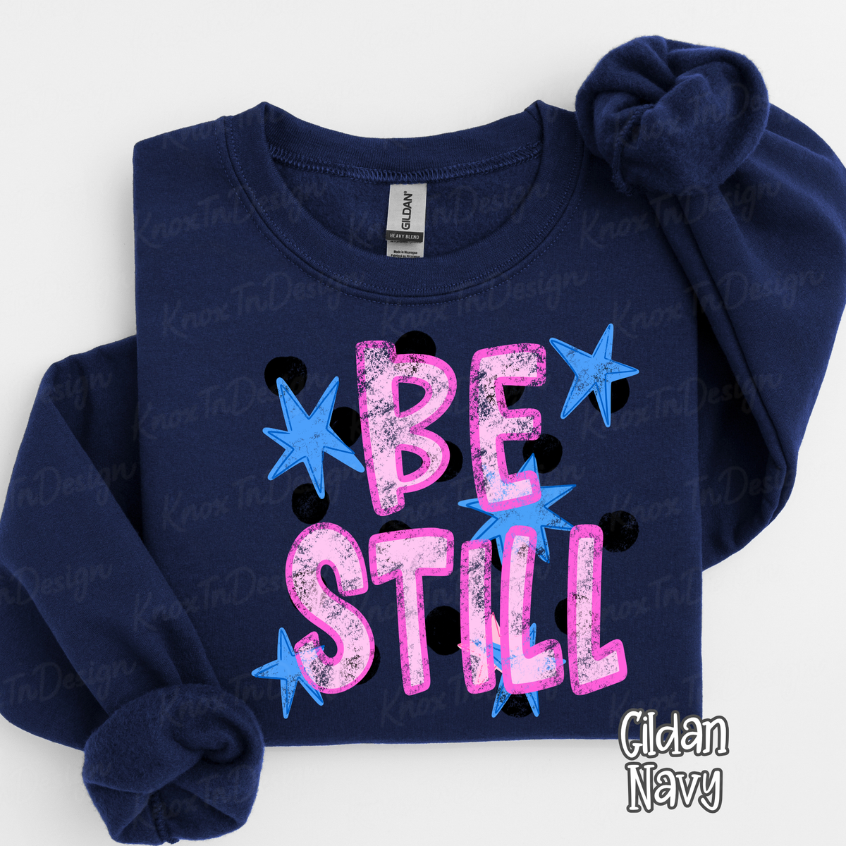 Be Still Shirt or Sweatshirt | Comfort Colors Christian T-Shirt | Faith Based Graphic Tee | Christian Sweatshirt
