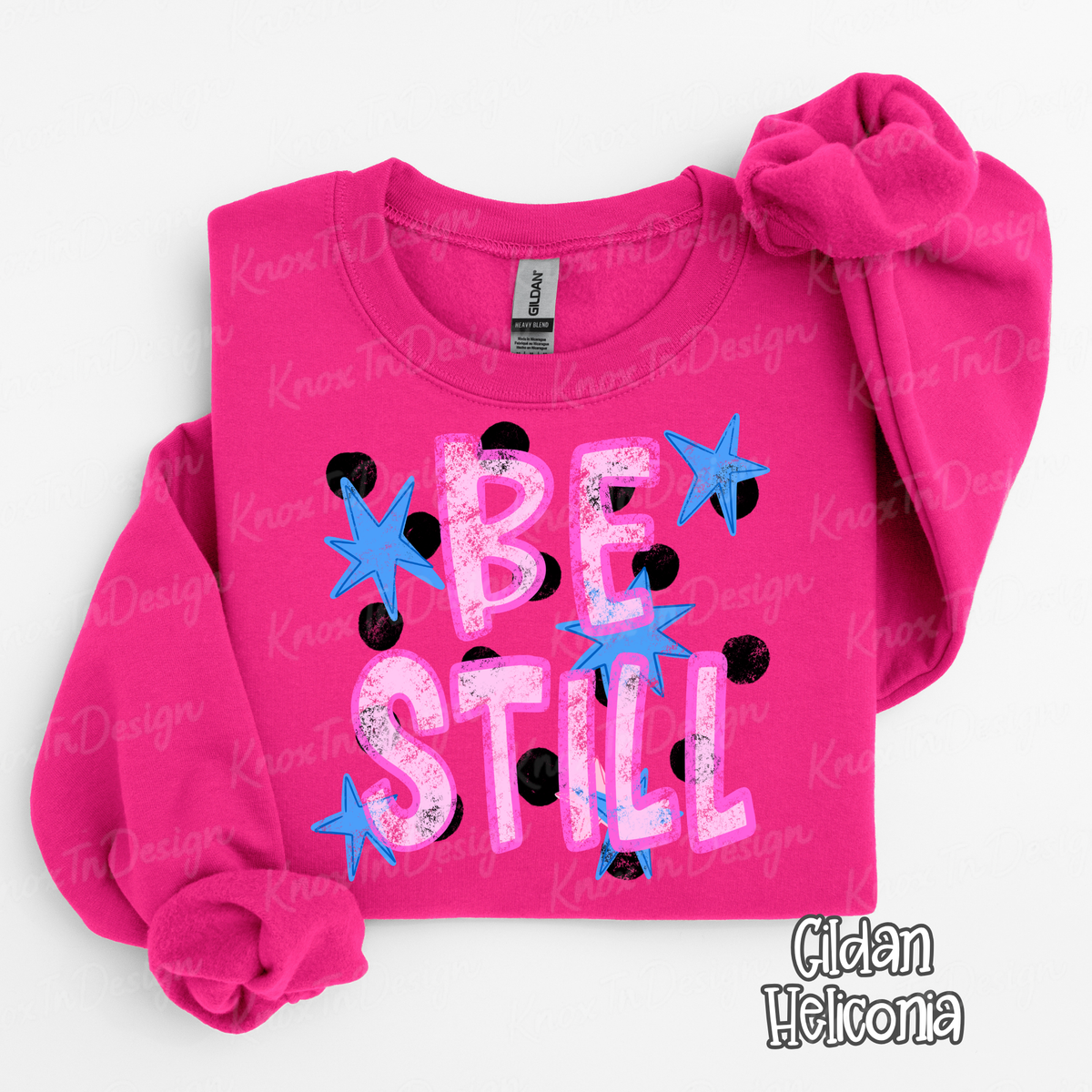 Be Still Shirt or Sweatshirt | Comfort Colors Christian T-Shirt | Faith Based Graphic Tee | Christian Sweatshirt