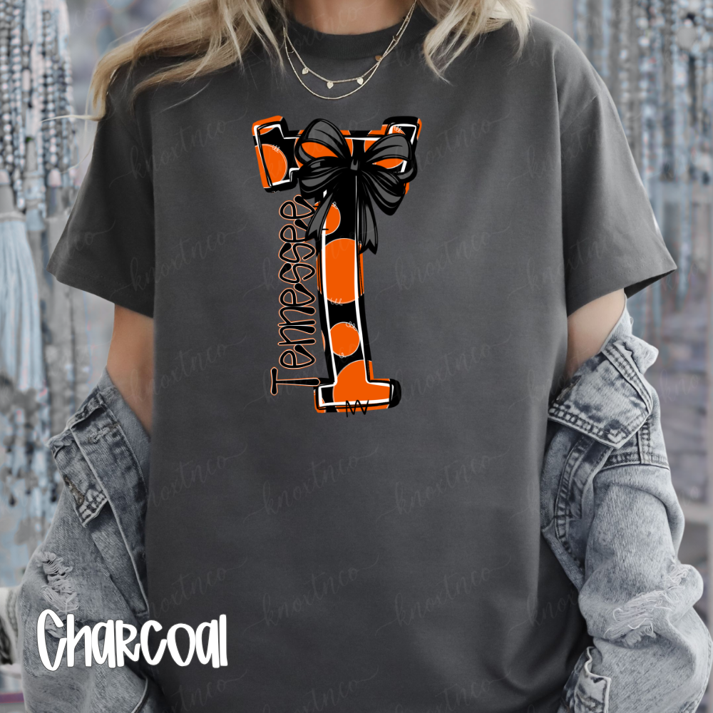 Doodle Tennessee T-Shirt or Sweatshirt | Orange & Black Tennessee Game Day Shirt | Vols Football Tee | Tennessee Fan Gift