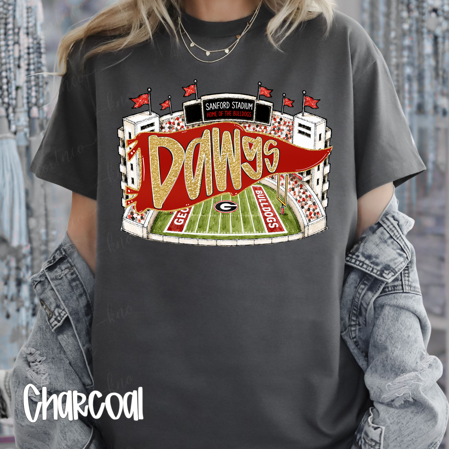 Georgia Bulldogs Sanford Stadium Dawgs Tshirt or Sweatshirt