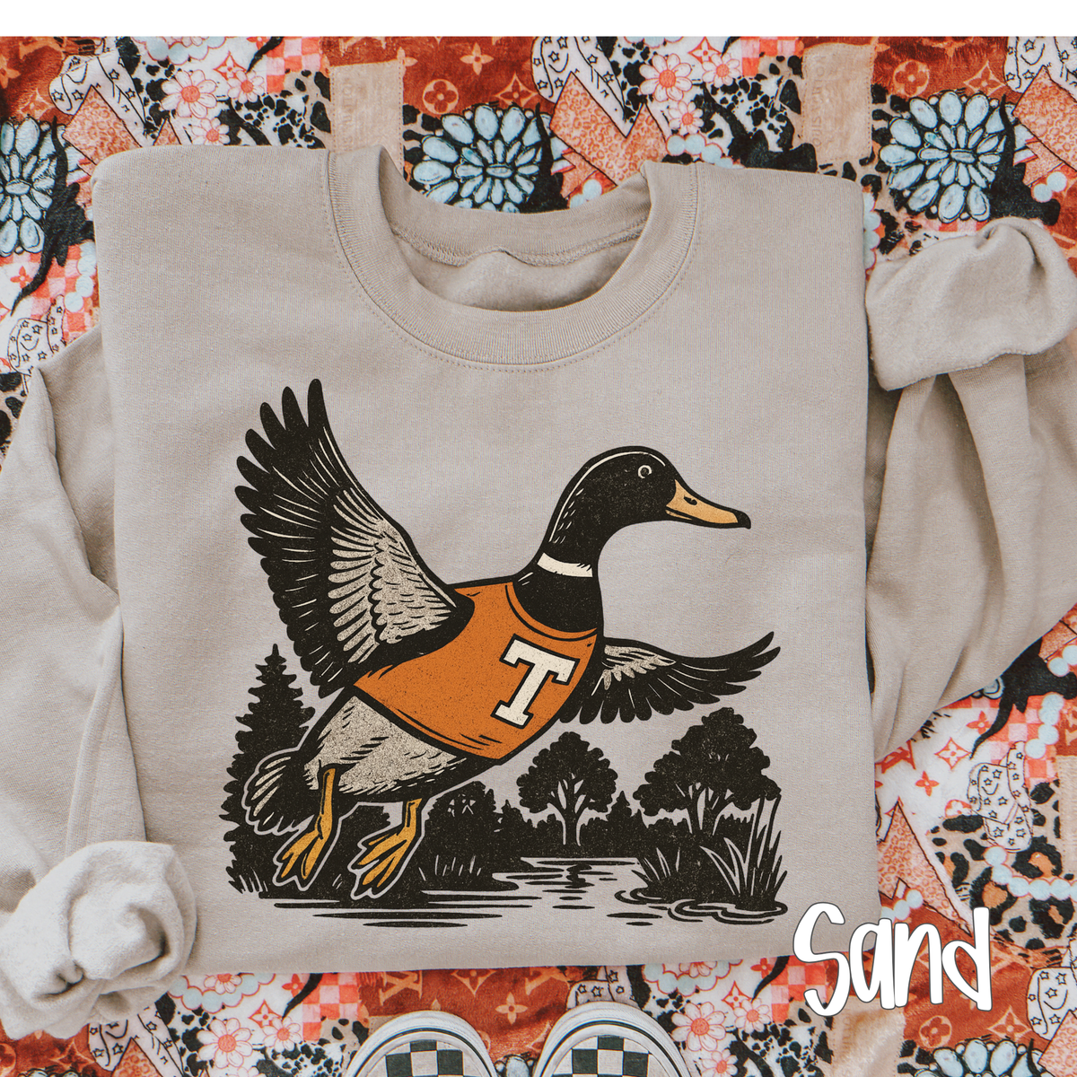 Tennessee Mallard Duck T-Shirt or Sweatshirt | Vintage Duck Tennessee Shirt | Unisex Small to 3X Gift for Him