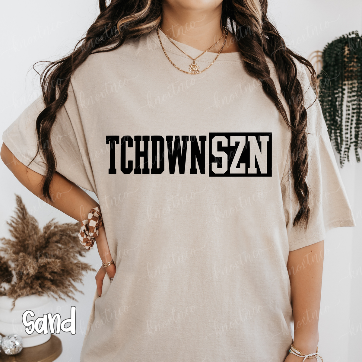 Touchdown Season T-Shirt or Sweatshirt | TCHDWN SZN Football Game Day Shirt