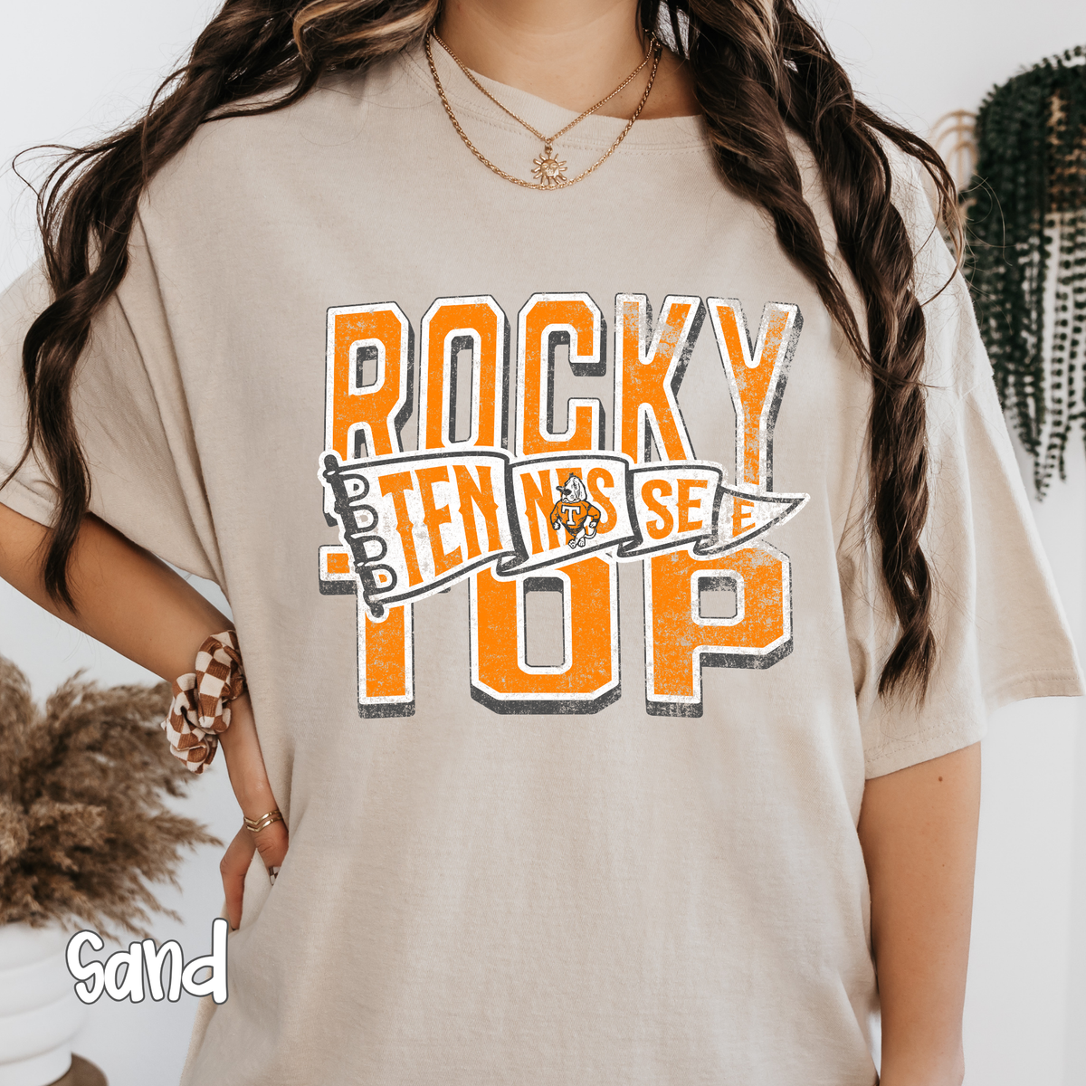 Vintage Distressed Tennessee Rocky Top Smokey Gildan T-Shirt & Sweatshirt Small to 3X Unisex