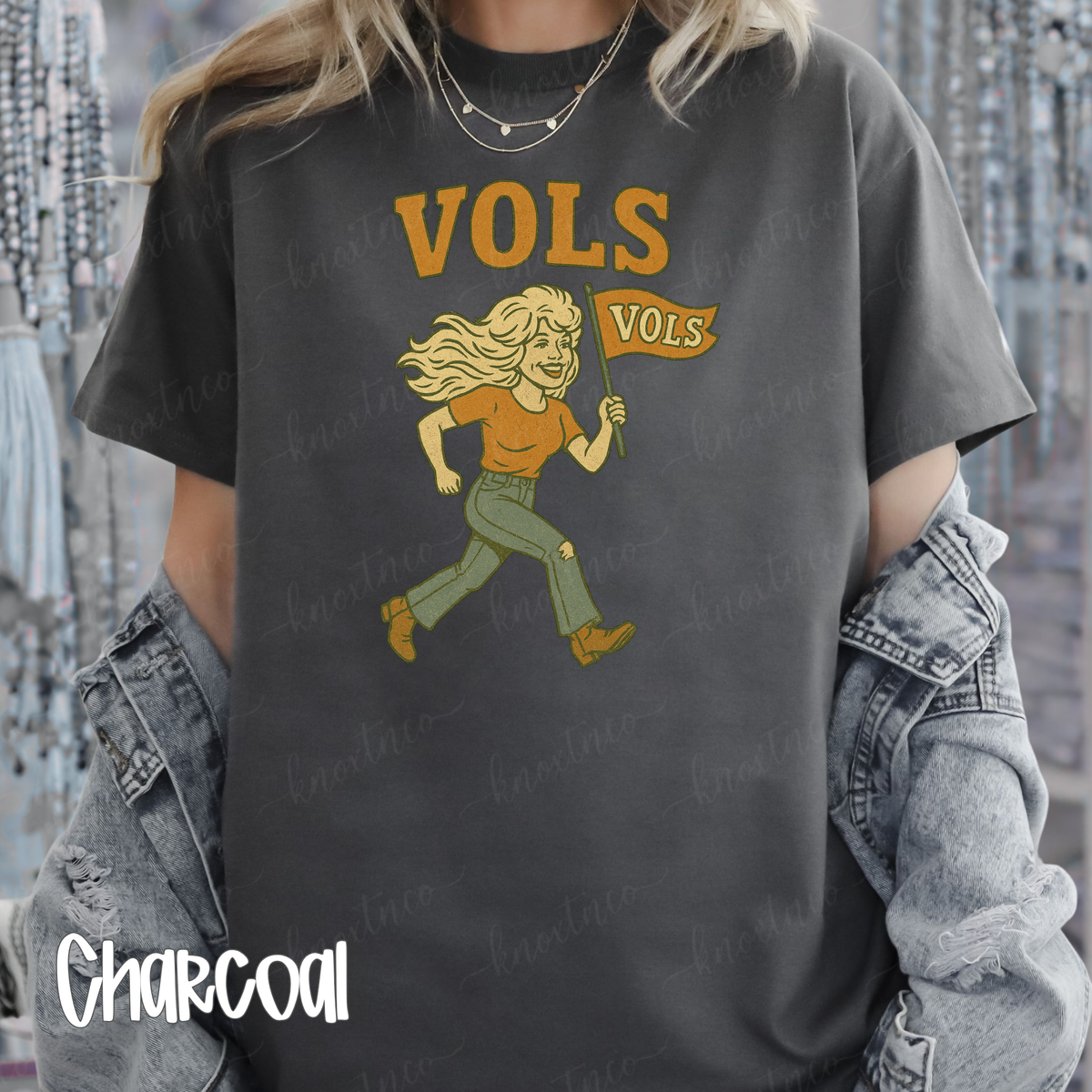 Vols Dolly Tennessee T-Shirt or Sweatshirt | Tennessee Game Day Shirt | Vols Fan Apparel