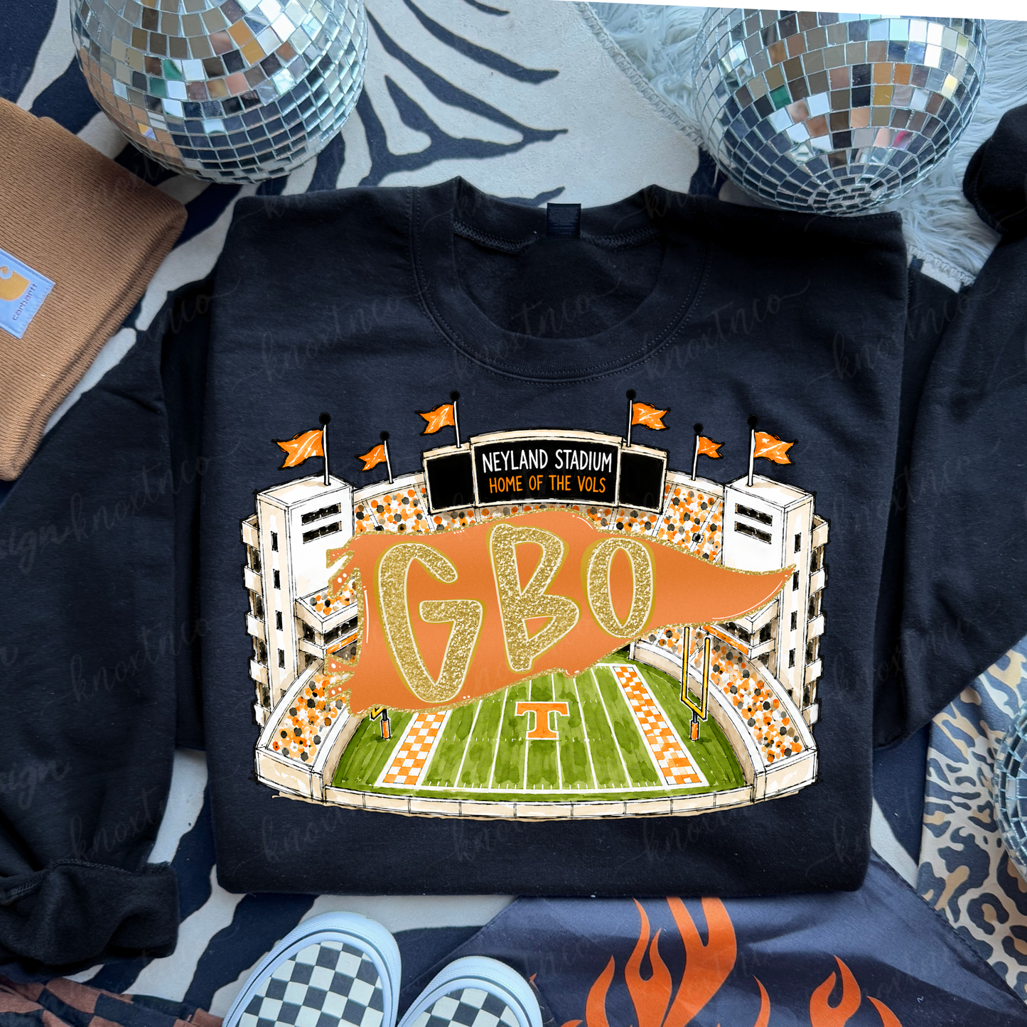 Tennessee Volunteers Neyland Stadium Go Big Orange Tshirt or Sweatshirt