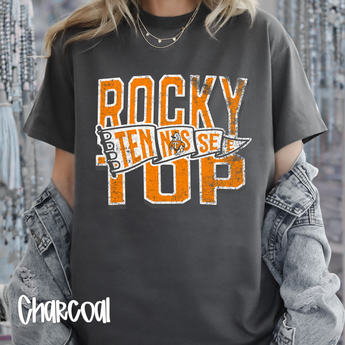 Vintage Distressed Tennessee Rocky Top Smokey Gildan T-Shirt & Sweatshirt Small to 3X Unisex