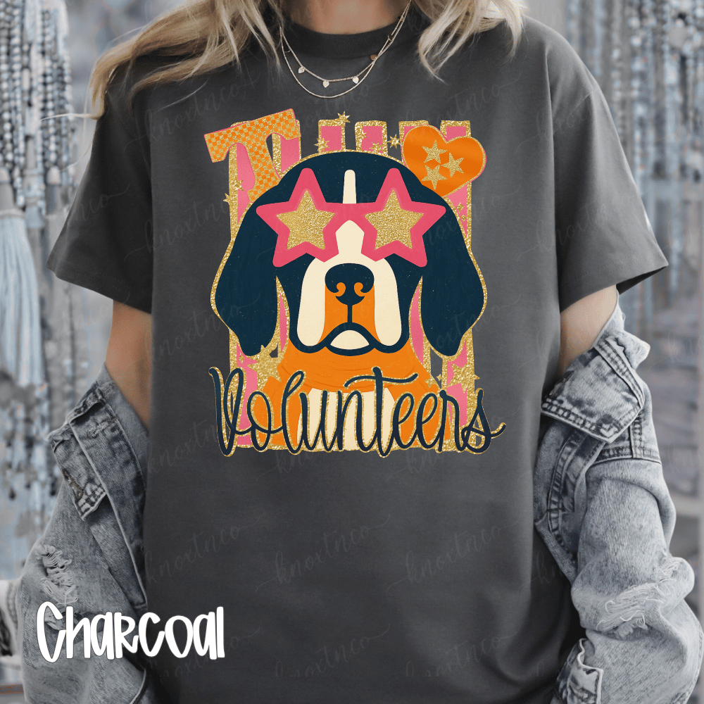 Tennessee Volunteers Smokey Mascot T-Shirt or Sweatshirt | Go Big Orange Vols Fan Graphic Tee