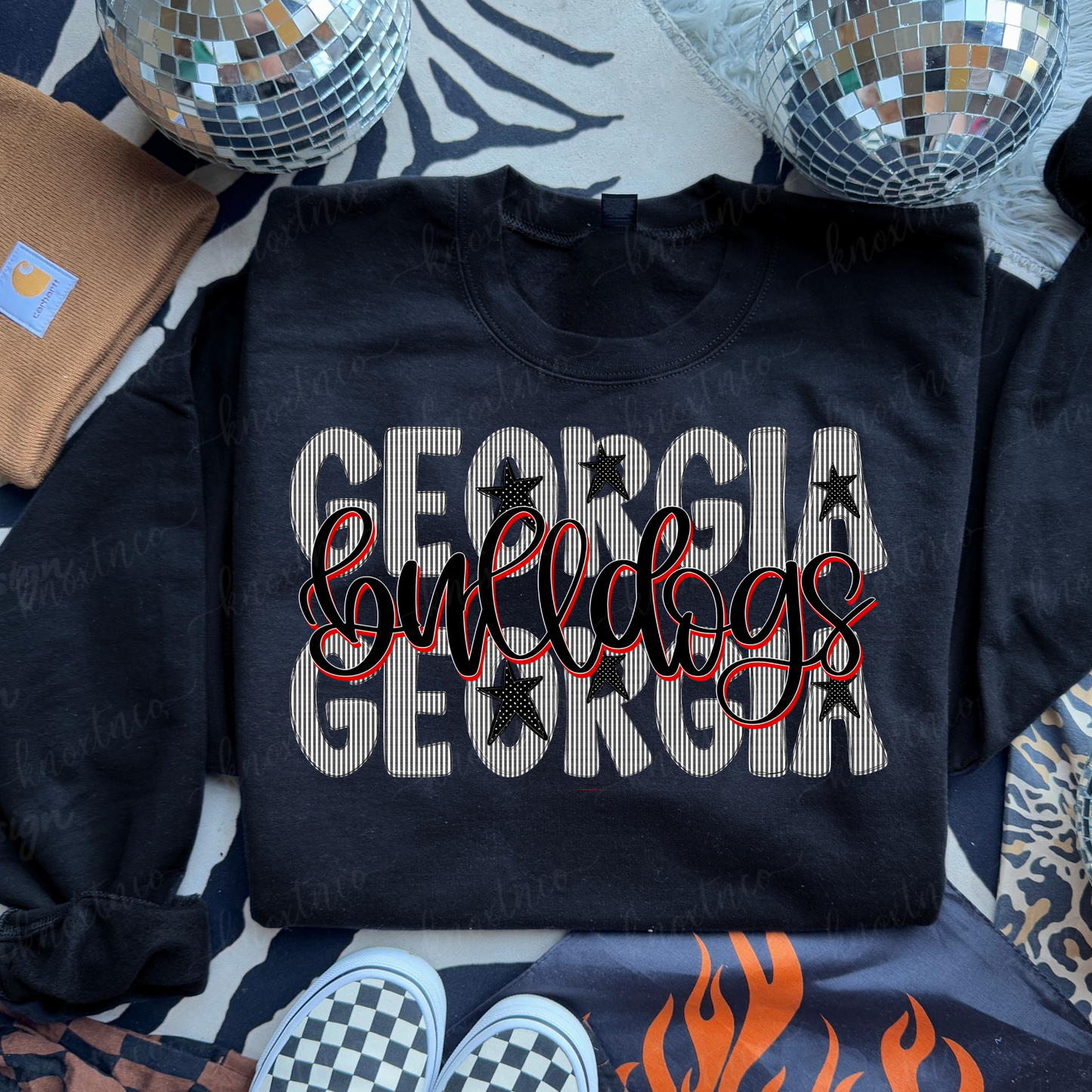 Georgia Bulldogs Tshirt or Sweatshirt Dawgs Fan Gift