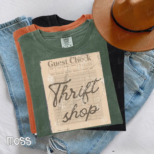 Thrift Shop Shirt | Thrifting Lover Comfort Colors Tee or Gildan Sweatshirt