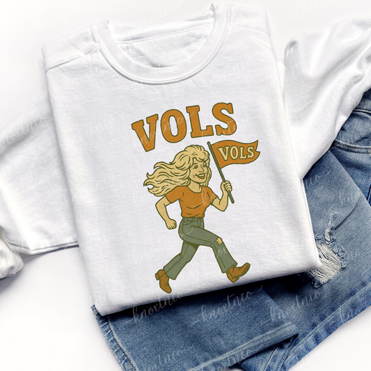 Vols Dolly Tennessee T-Shirt or Sweatshirt | Tennessee Game Day Shirt | Vols Fan Apparel