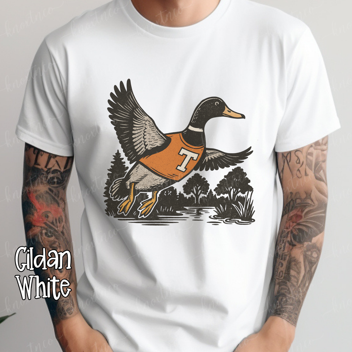 Tennessee Mallard Duck T-Shirt or Sweatshirt | Vintage Duck Tennessee Shirt | Unisex Small to 3X Gift for Him