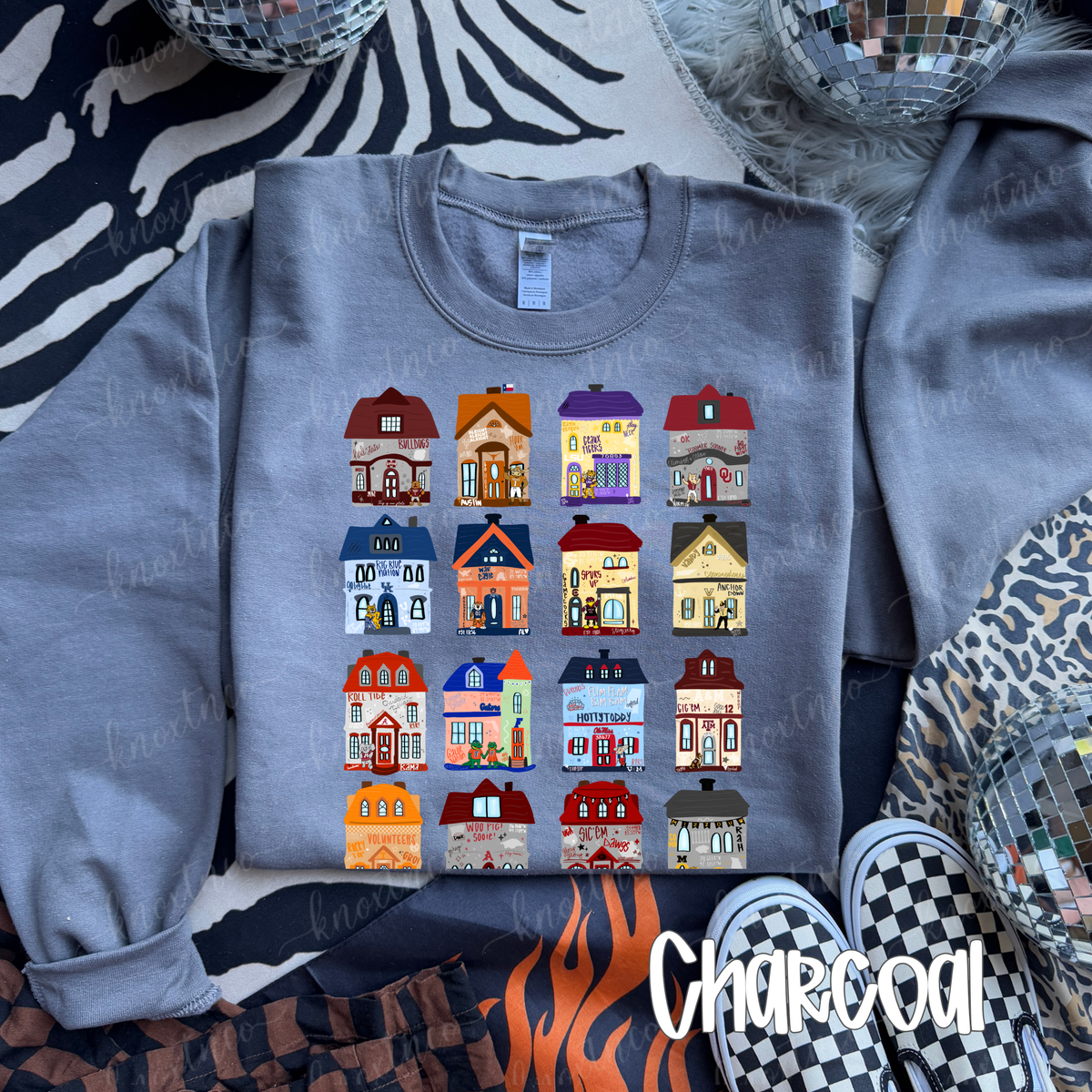 SEC Village T-Shirt or Sweatshirt | Southern College Football Shirt | SEC Game Day Tee | Football Fan Gift