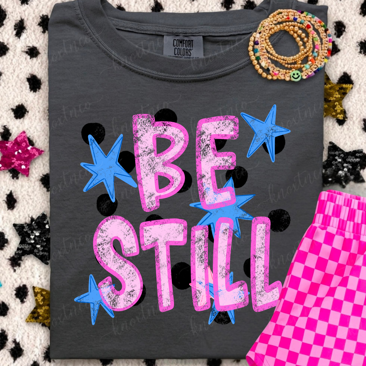 Be Still Shirt or Sweatshirt | Comfort Colors Christian T-Shirt | Faith Based Graphic Tee | Christian Sweatshirt