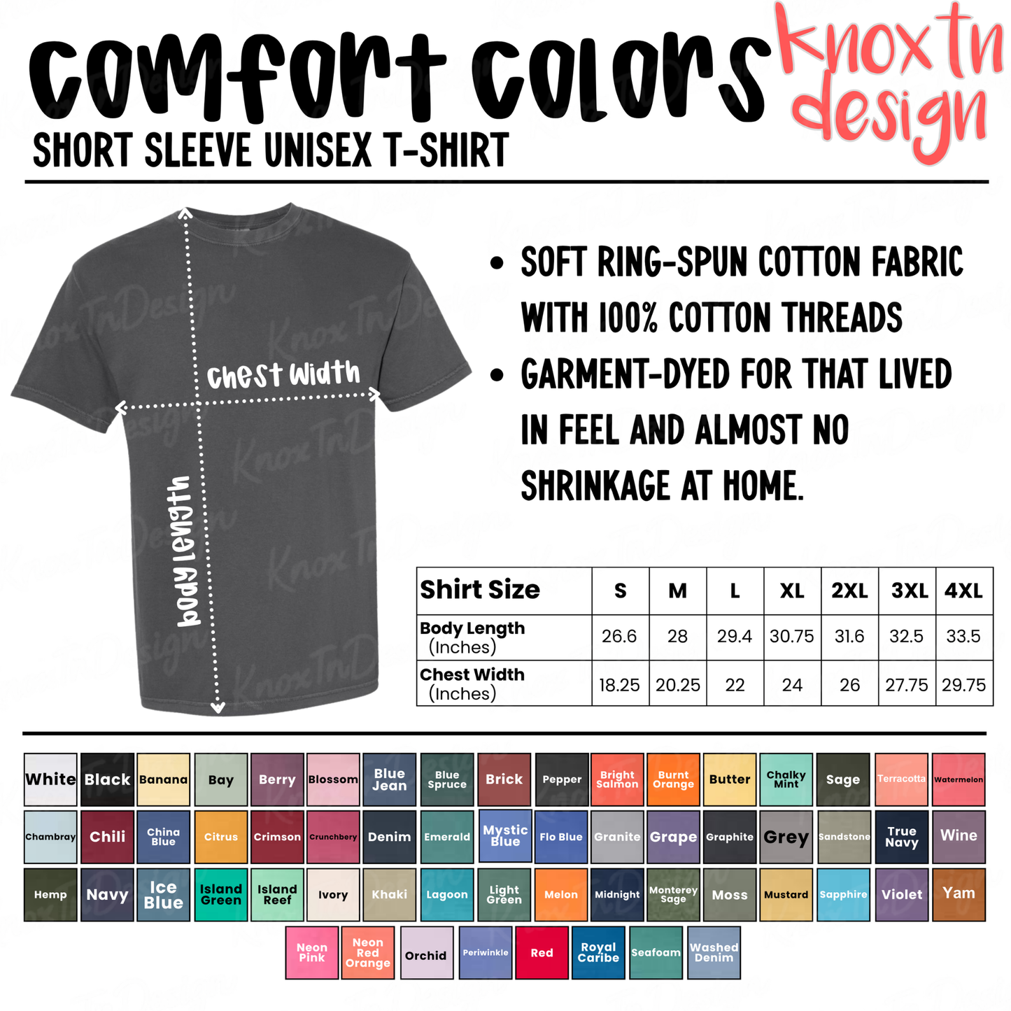 BOO Halloween Comfort Colors T-Shirt | Polka Dot Spooky Season Graphic Tee