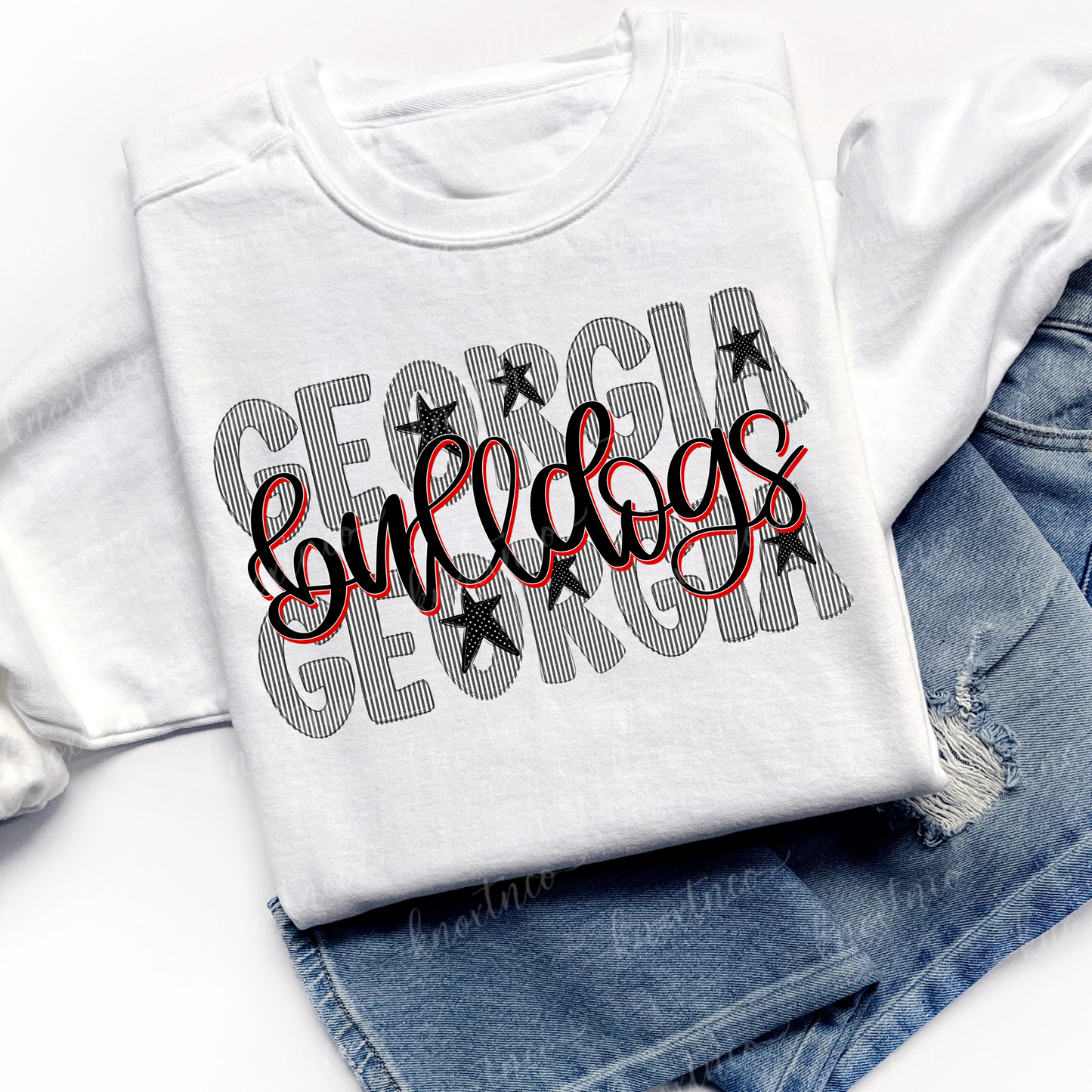 Georgia Bulldogs Tshirt or Sweatshirt Dawgs Fan Gift