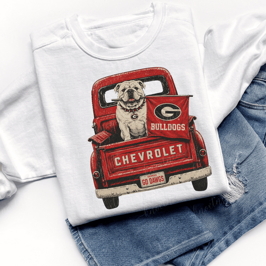 Georgia Bulldogs Tshirt or Sweatshirt Dawgs Fan Gift