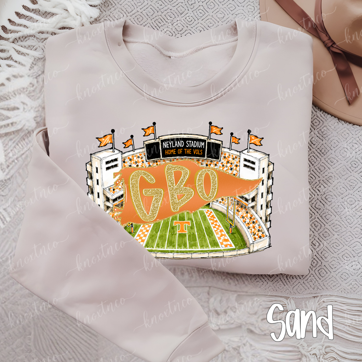 Tennessee Volunteers Neyland Stadium Go Big Orange Tshirt or Sweatshirt