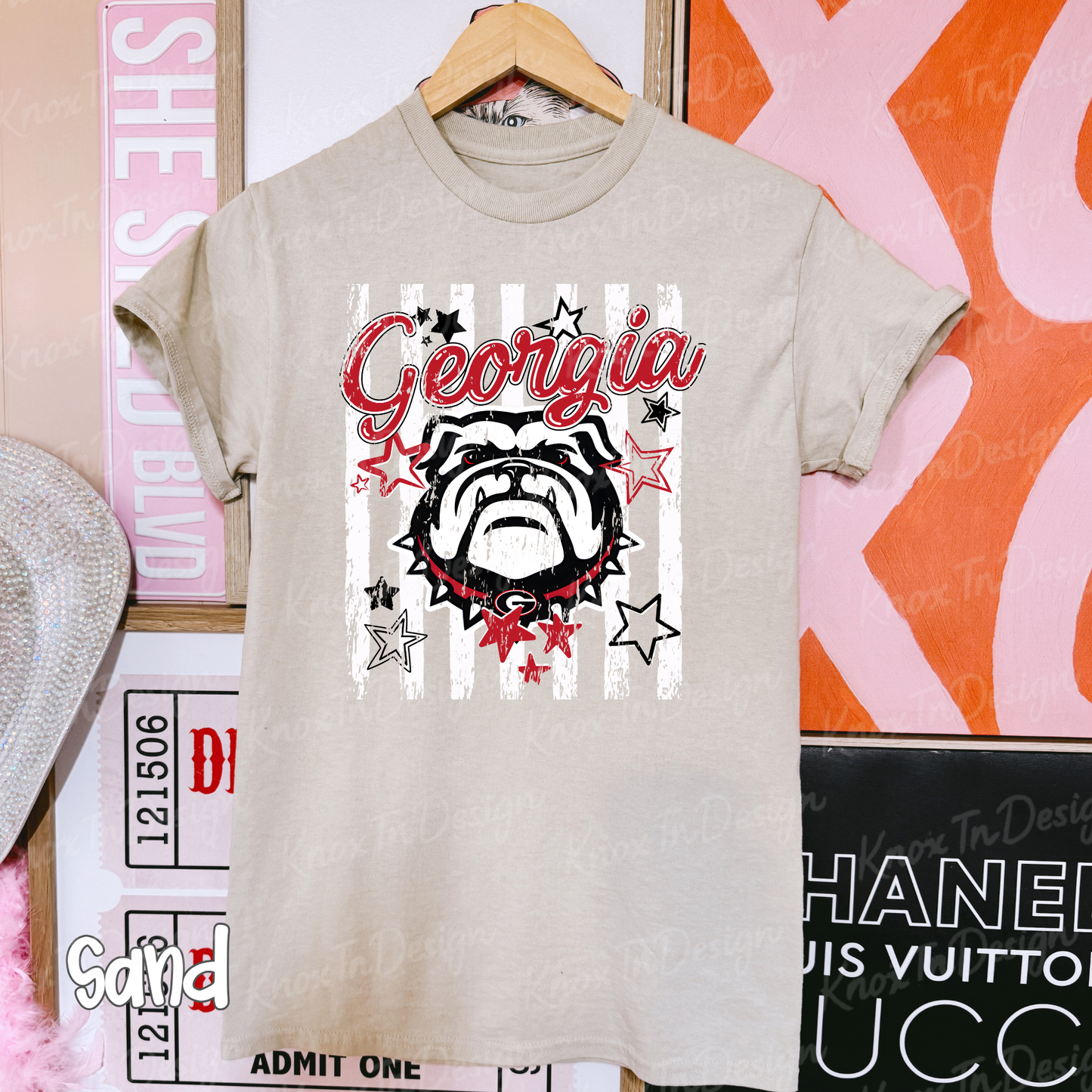 Georgia Bulldogs Tshirt or Sweatshirt Dawgs Football Fan Gift