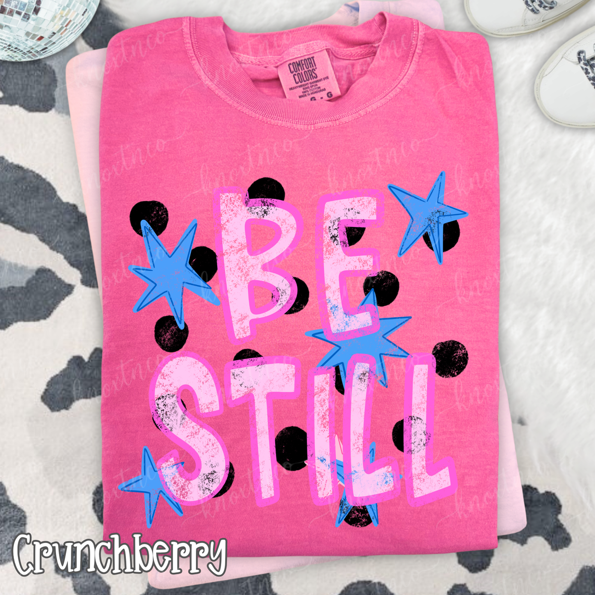 Be Still Shirt or Sweatshirt | Comfort Colors Christian T-Shirt | Faith Based Graphic Tee | Christian Sweatshirt