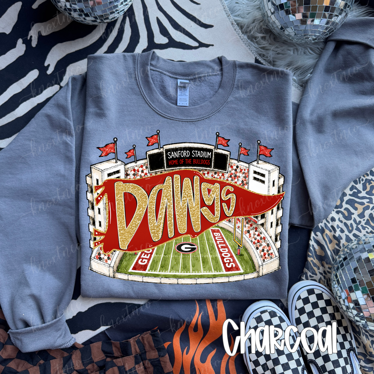 Georgia Bulldogs Sanford Stadium Dawgs Tshirt or Sweatshirt