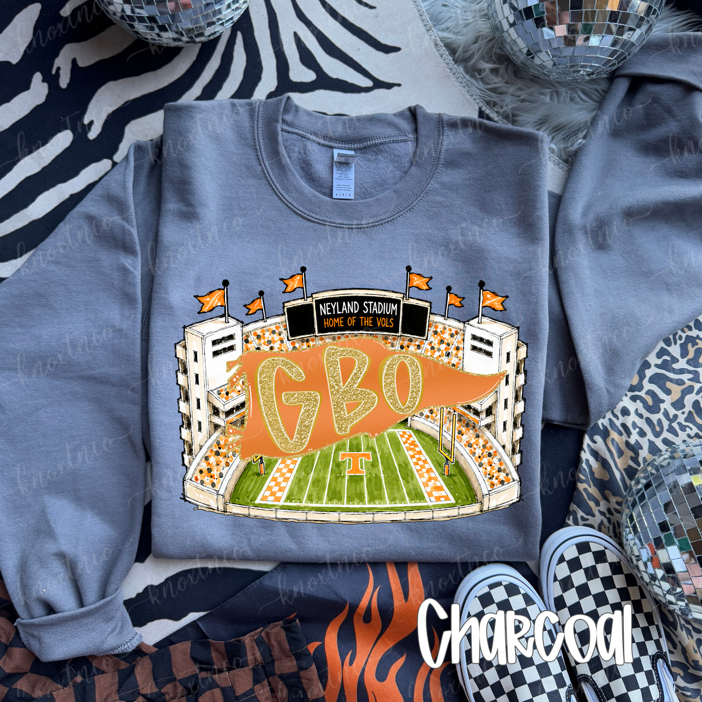 Tennessee Volunteers Neyland Stadium Go Big Orange Tshirt or Sweatshirt