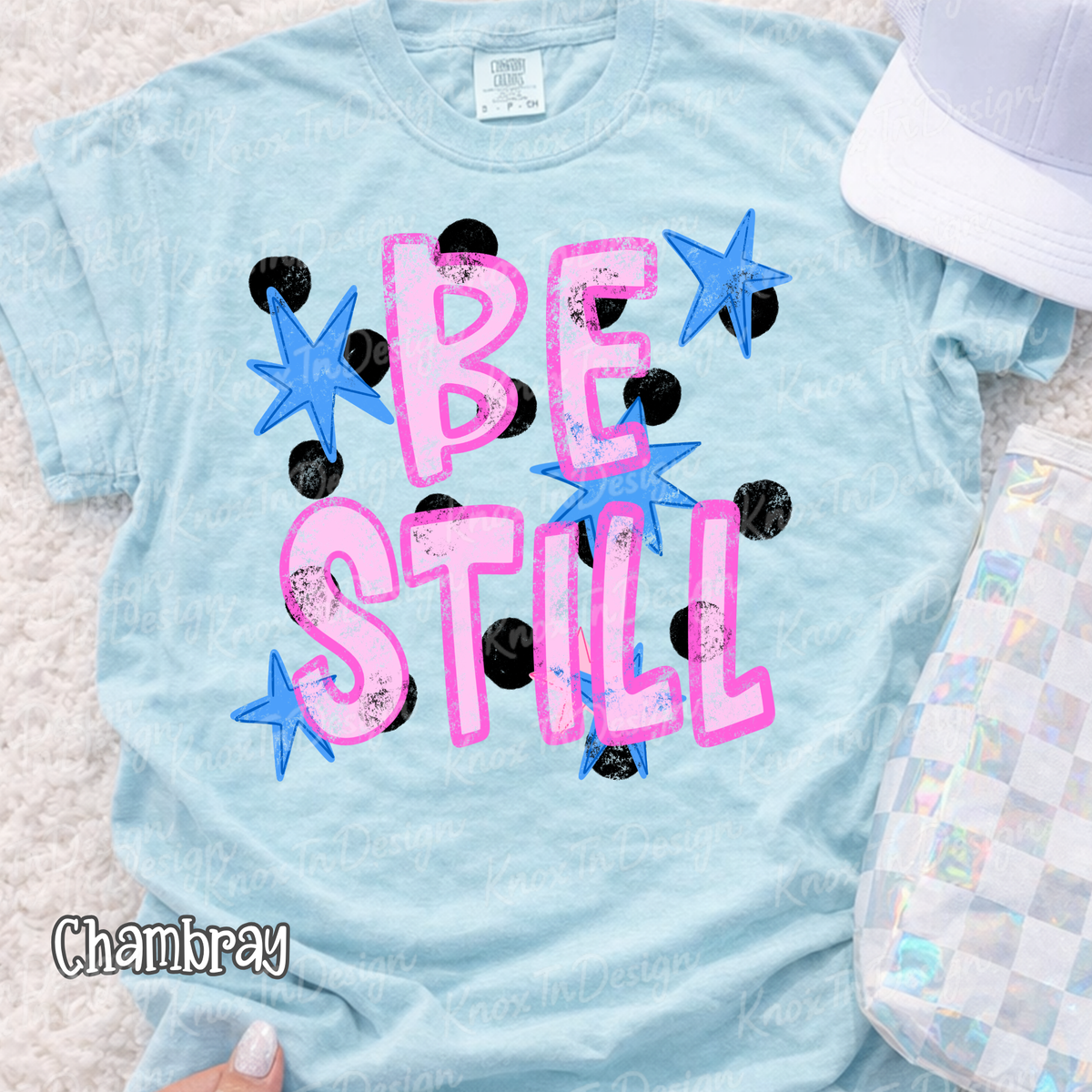 Be Still Shirt or Sweatshirt | Comfort Colors Christian T-Shirt | Faith Based Graphic Tee | Christian Sweatshirt