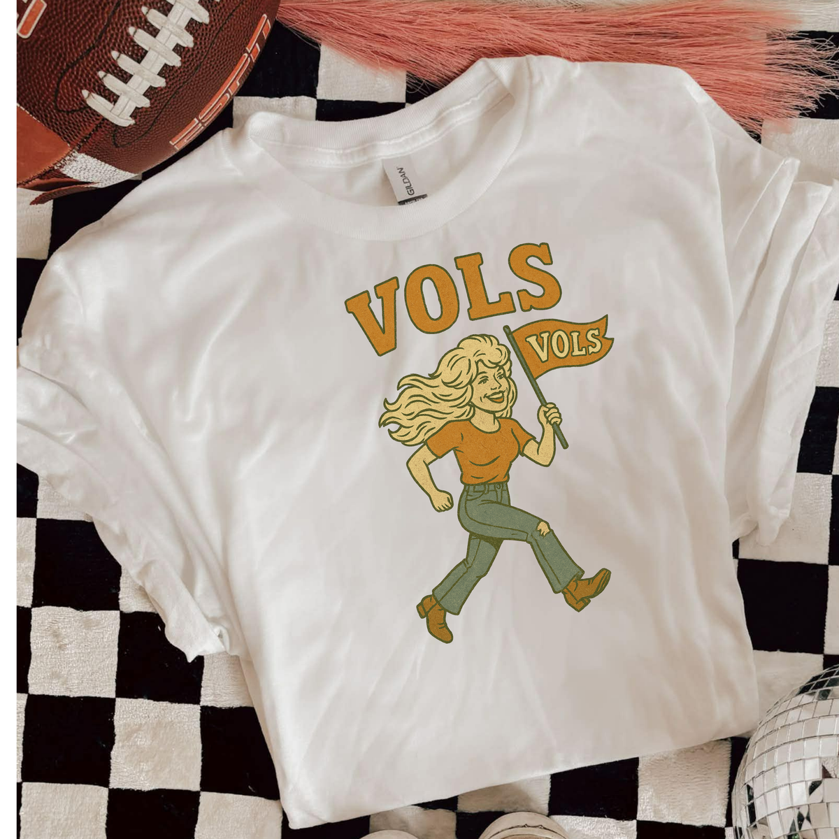 Vols Dolly Tennessee T-Shirt or Sweatshirt | Tennessee Game Day Shirt | Vols Fan Apparel