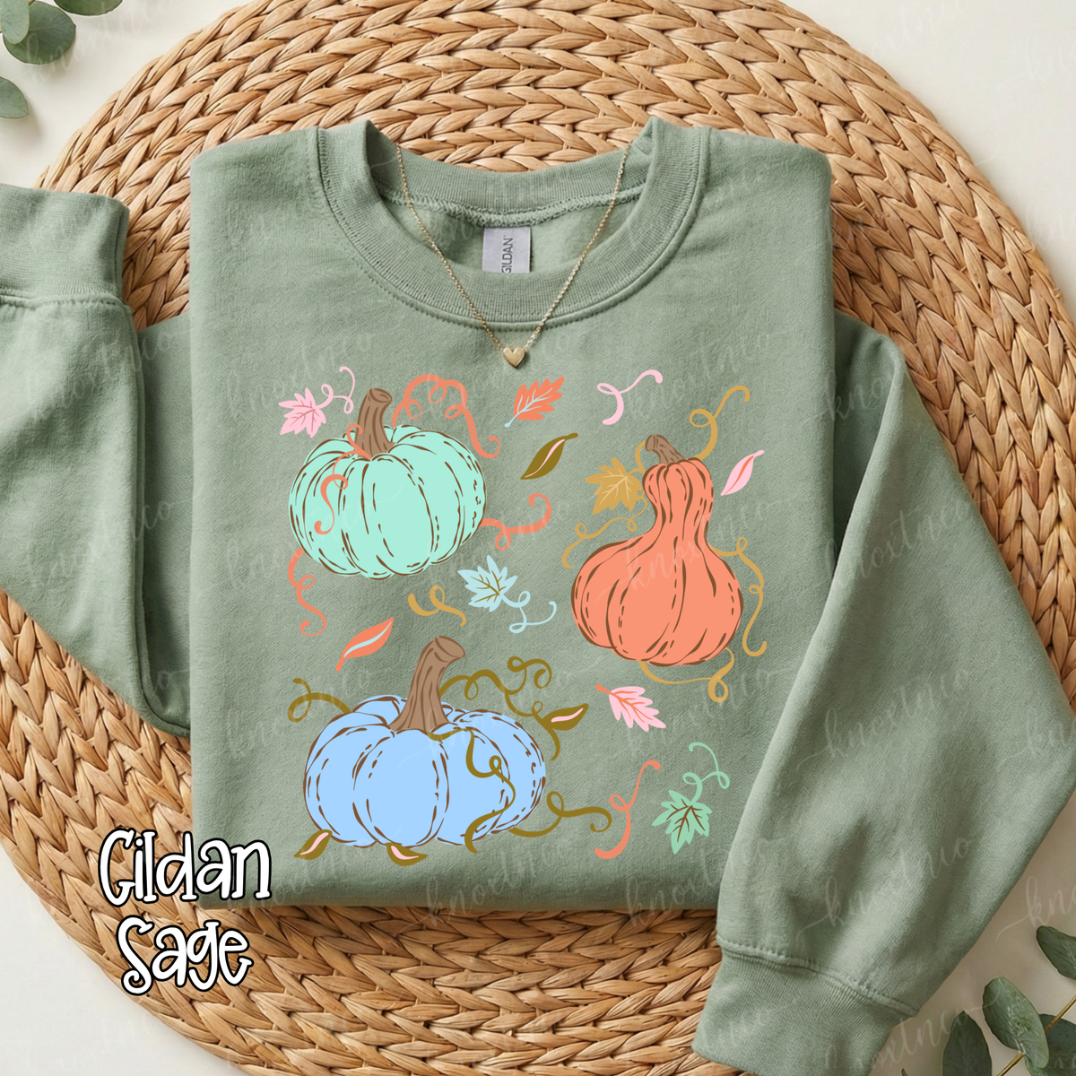 Pretty Pumpkin T-Shirt or Sweatshirt | Colorful Fall Pumpkin Shirt | Comfort Colors Tee