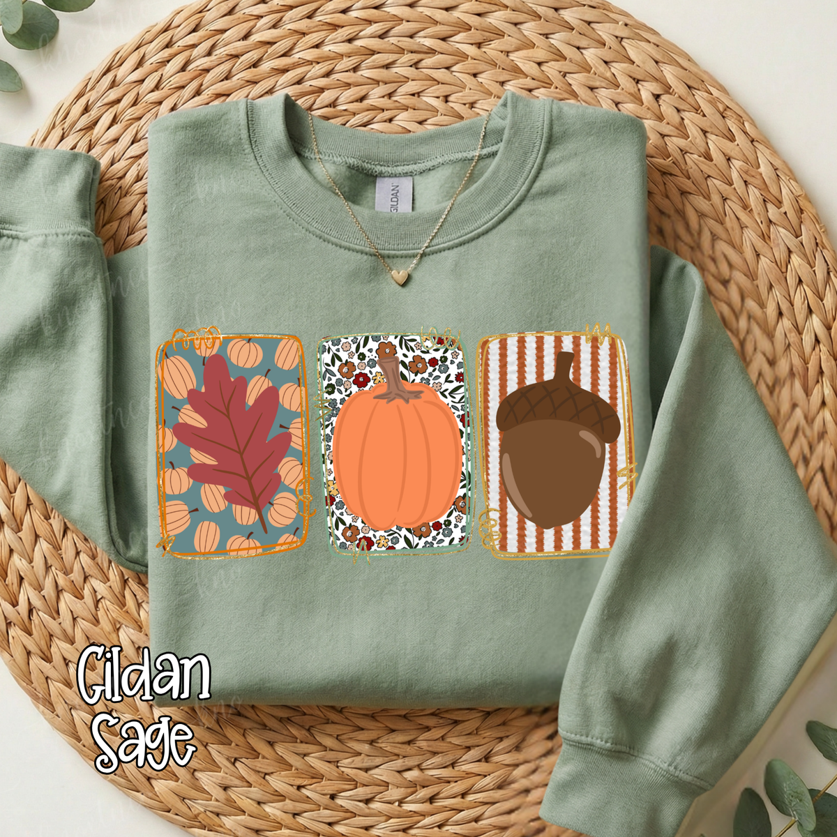 Fall Thanksgiving Autumn T-Shirt or Sweatshirt Small to 3X