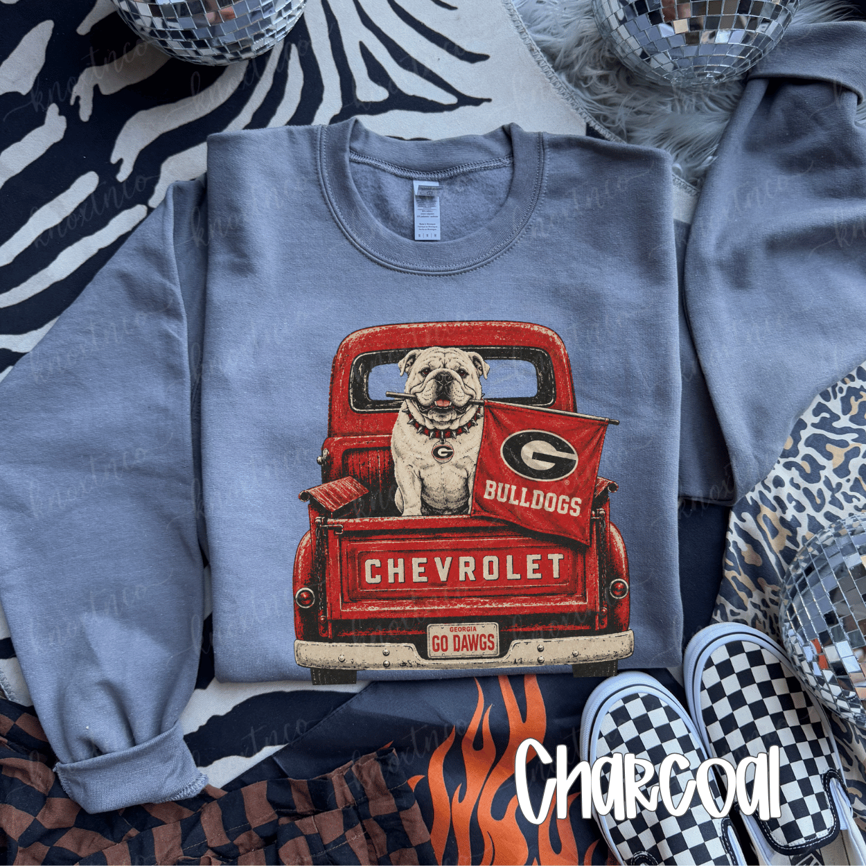 Georgia Bulldogs Tshirt or Sweatshirt Dawgs Fan Gift