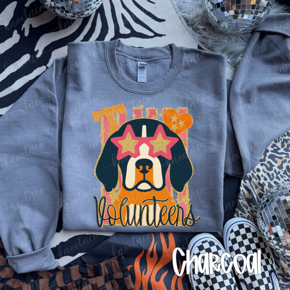 Tennessee Volunteers Smokey Mascot T-Shirt or Sweatshirt | Go Big Orange Vols Fan Graphic Tee