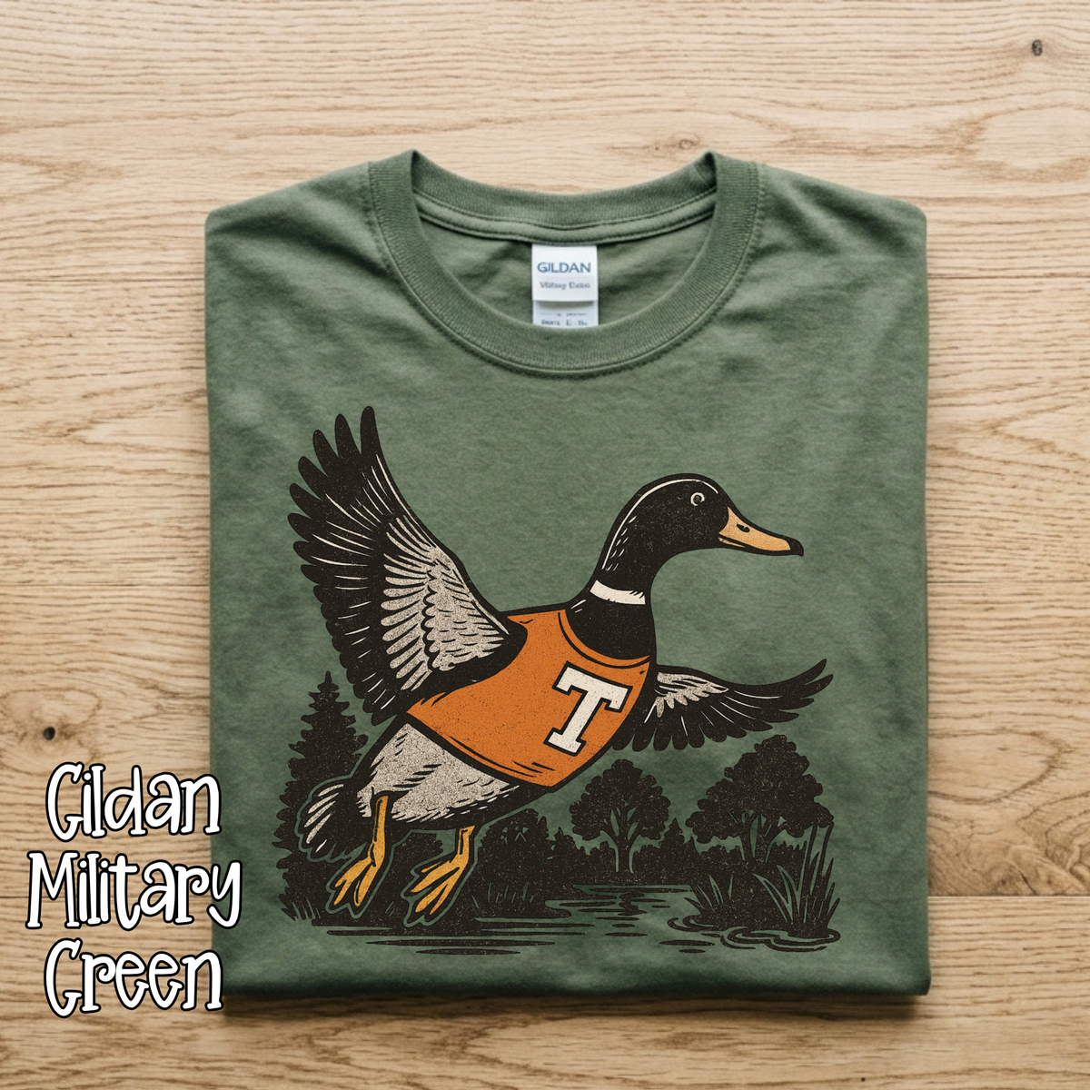 Tennessee Mallard Duck T-Shirt or Sweatshirt | Vintage Duck Tennessee Shirt | Unisex Small to 3X Gift for Him